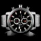 Polanti SS Black Rogue Wristwatch