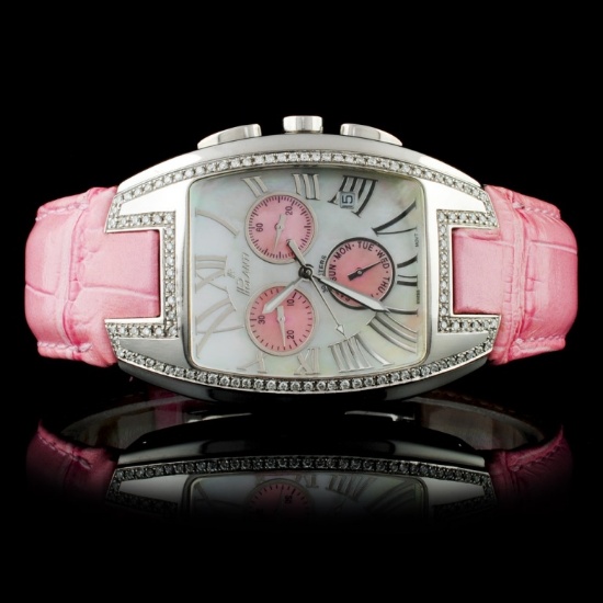 Polanti SS Ice Zone Diamond Wristwatch