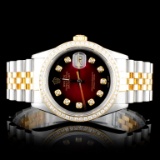 Rolex DateJust Diamond 36mm Wristwatch