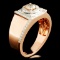 14K Gold 1.09ctw Diamond Ring