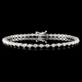 18K Gold 2.00ctw Diamond Bracelet