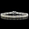 ^18k White Gold 12.00ct Diamond Bracelet