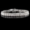 14K White Gold 2.00ctw Diamond Bracelet