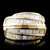 14K Yellow Gold 1.68ctw Diamond Ring