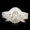 18K Gold 2.29ctw Diamond Ring