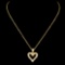 18K Gold 0.31ctw Diamond Pendant