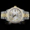 Rolex YG/SS DateJust Diamond 36MM Watch