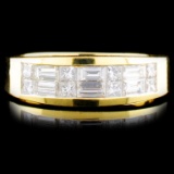 18K Gold 0.78ctw Diamond Ring