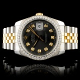 Rolex DateJust 116233 18K YG/SS Diamond 36MM Watch