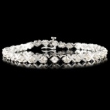 14K Gold 2.00ctw Diamond Bracelet