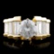 14K Yellow Gold 2.82ctw Diamond Ring