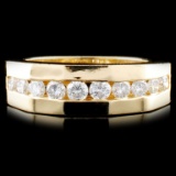 14K Gold 0.62ctw Diamond Ring