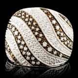 18K Gold 0.71ctw Diamond Ring