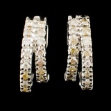 14K Gold 0.41ctw Diamond Earrings