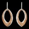 14K Gold 1.46ctw Fancy Color Diamond Earrings
