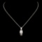 14K Gold 0.27ctw Diamond Pendant