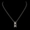 14K Gold 0.27ctw Diamond Pendant