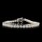 14K Gold 7.59ctw Diamond Bracelet