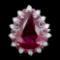 14K Gold 10.00ct Ruby & 0.75ctw Diamond Ring