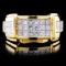 18K Yellow Gold 1.86ctw Diamond Ring