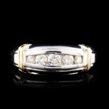 14K Gold 0.52ctw Diamond Ring