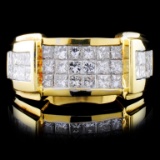 18K Yellow Gold 1.86ctw Diamond Ring