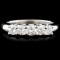Platinum 0.77ctw Diamond Ring