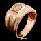 14K Gold 1.45ctw Fancy Diamond Ring