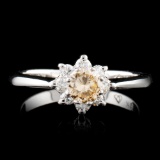 14K Gold 0.71ctw Diamond Ring