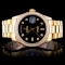 Rolex 18K YG 36MM Day-Date Diamond Watch