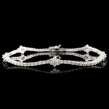 18K Gold 1.50ctw Diamond Bracelet