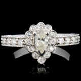 18K Gold 1.00ctw Diamond Ring