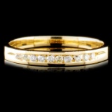 14K Gold 0.17ctw Diamond Ring