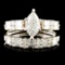 18K Gold 1.63ctw Diamond Ring