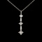 14K White Gold 0.85ctw Diamond Pendant