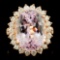 14K Gold 16.46ct Kunzite & 1.54ctw Diamond Ring