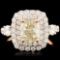 18K Gold 2.11ctw Diamond Ring