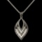 14 Gold 1.22ctw Diamond Pendant