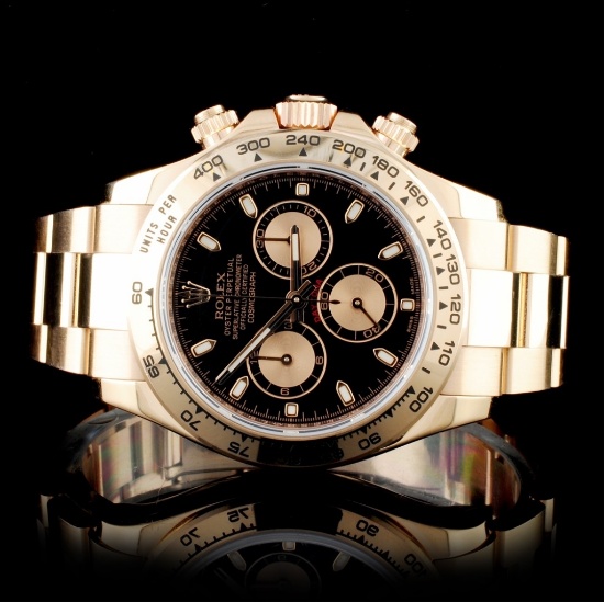 Rolex Daytona 18K Rose Gold Wristwatch