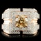 18K Gold 2.25ctw Diamond Ring