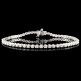 14K Gold 1.00ctw Diamond Bracelet