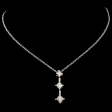 14K Gold 0.44ctw Diamond Pendant