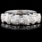 18K White Gold 0.63ctw Diamond Ring