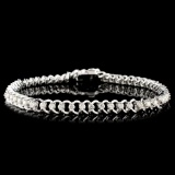 14K Gold 2.00ctw Diamond Bracelet