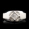 18K Gold 0.56ctw Diamond Ring