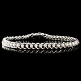 14K Gold 2.00ctw Diamond Bracelet