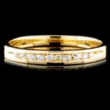 14K Gold 0.16ctw Diamond Ring