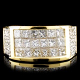 18K Gold 2.79ctw Diamond Ring