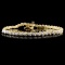 14K Yellow Gold 0.50ctw Diamond Bracelet