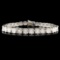 14K Gold 0.96ctw Diamond Bracelet